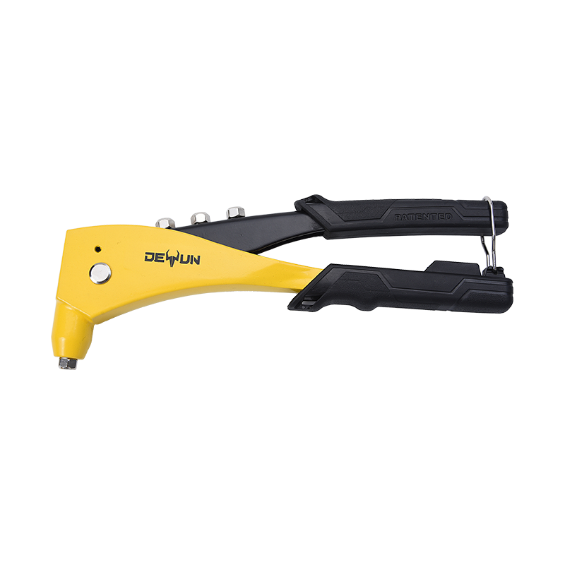 Single aliminium alloy hand riveter with multi-standard heads DY-8109